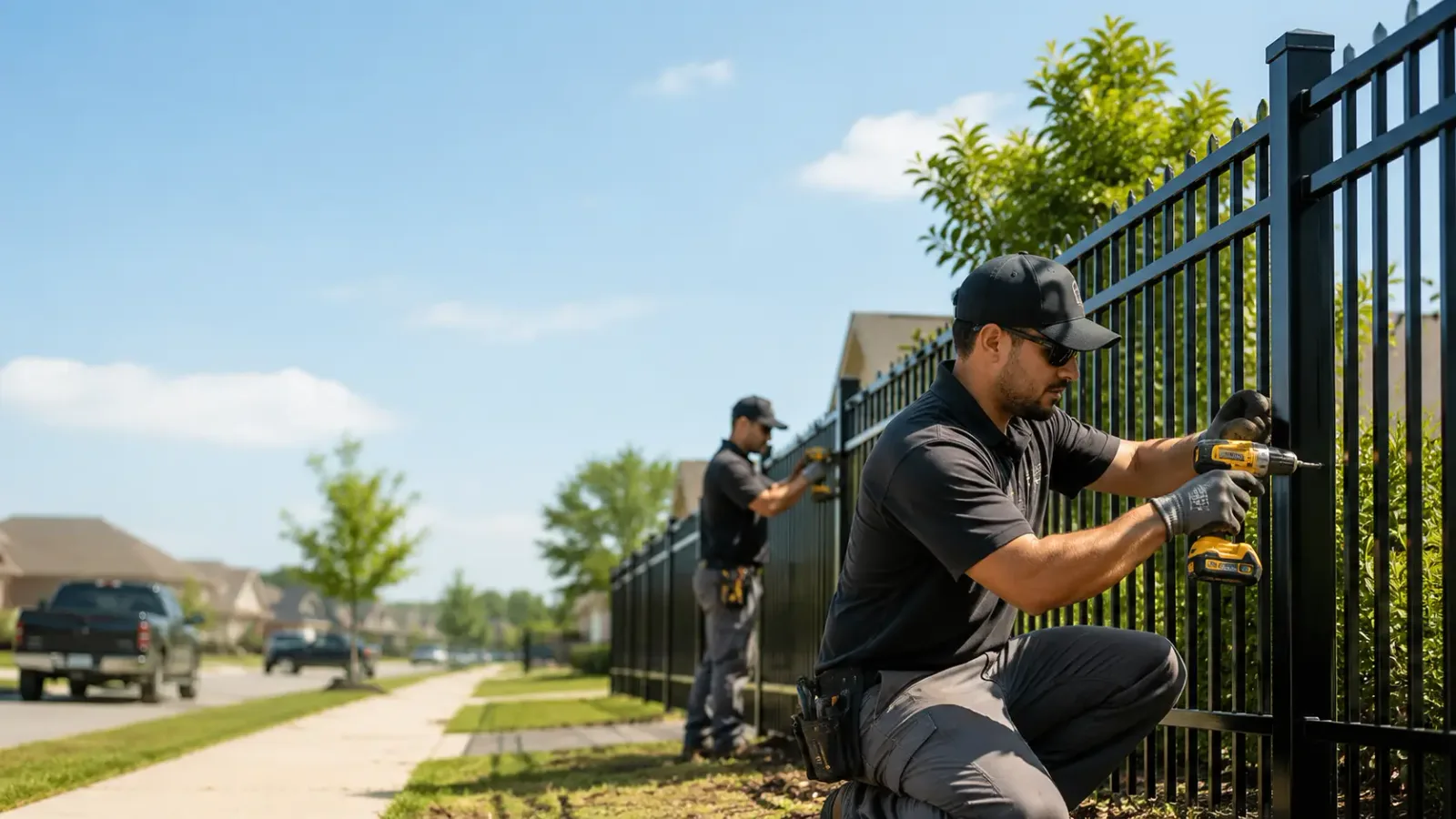 Metal Fence Installation in Malone, FL